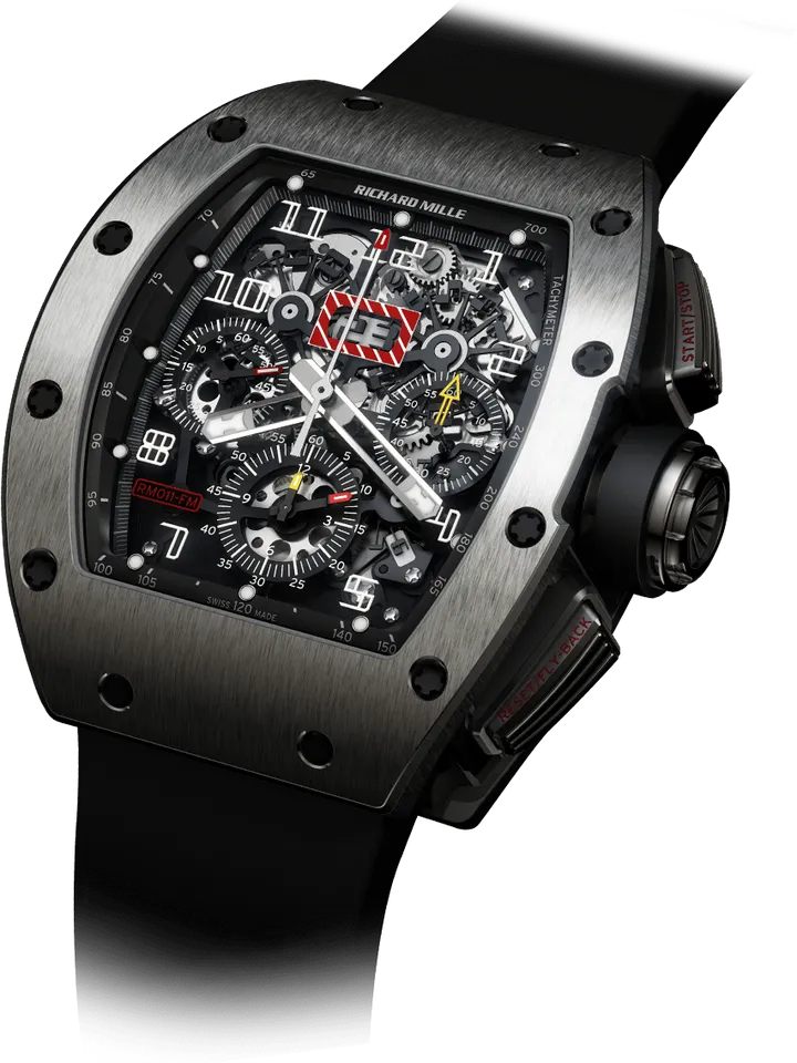 Richard Mille RM 011 Automatic Flyback Chronograph Felipe Massa, Carbon TPT case