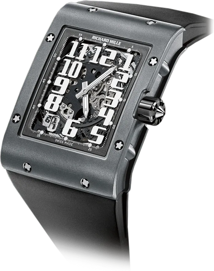 Richard Mille RM 016 Automatic Extraflat, White gold case