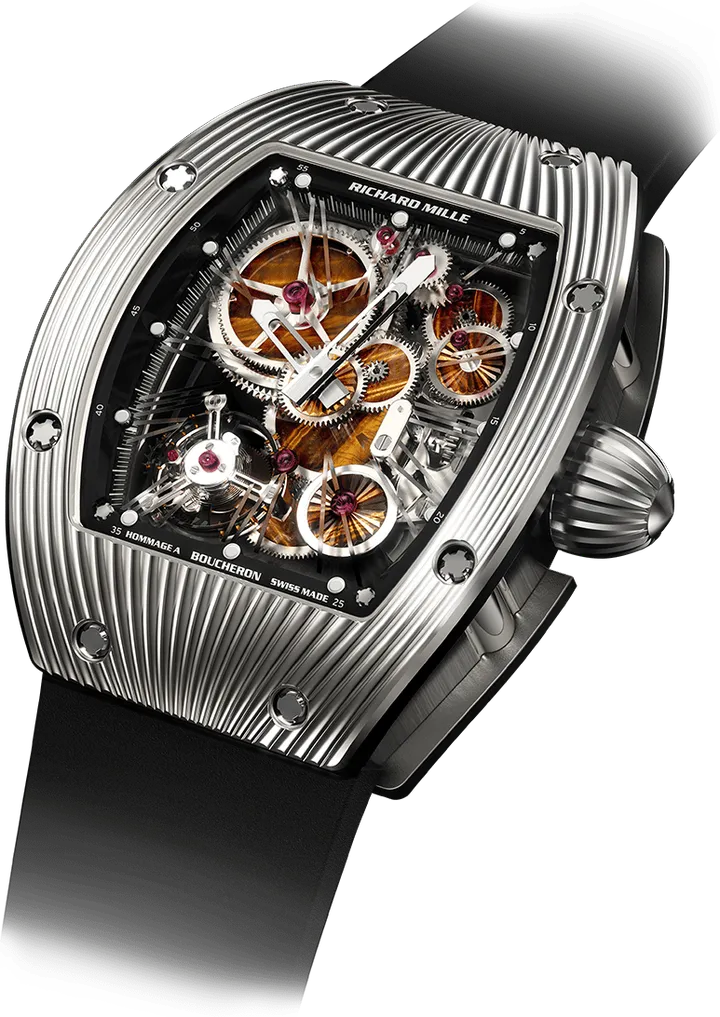 Richard Mille RM 018 Tourbillon Boucheron, White gold case