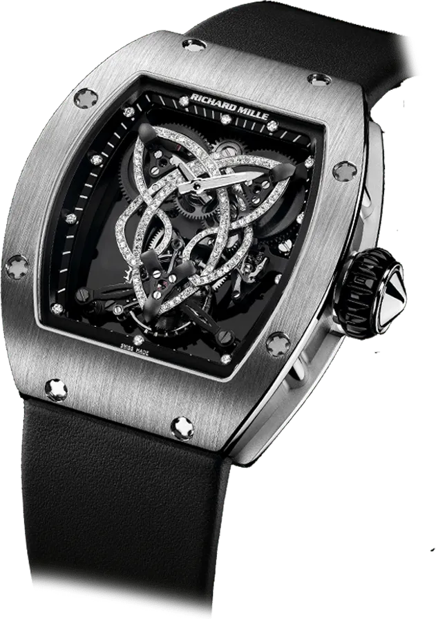 Richard Mille RM 019 Tourbillon, White gold case