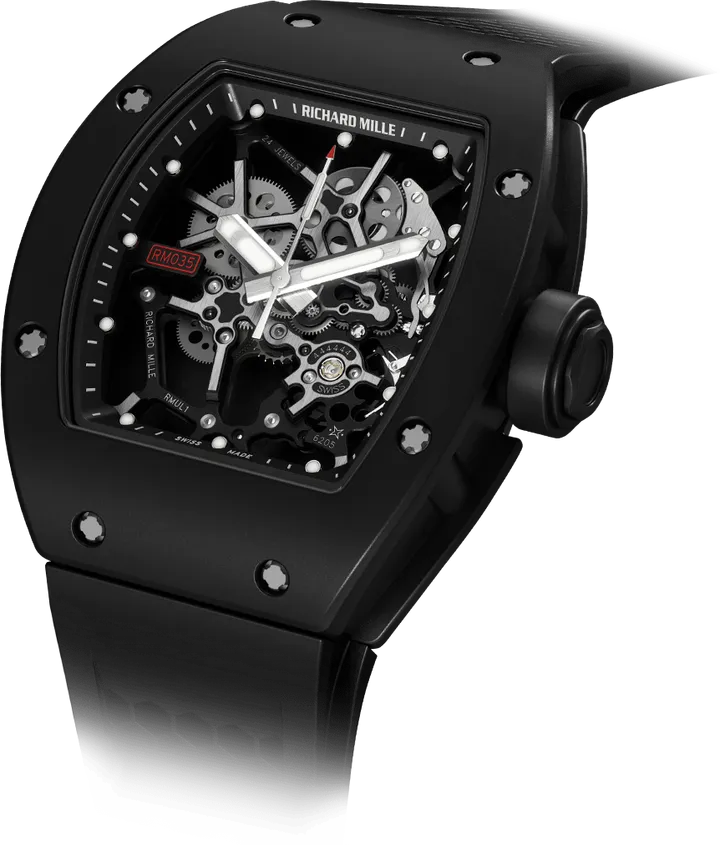 Richard Mille RM 035 Rafael Nadal, Gold Carbon TPT case