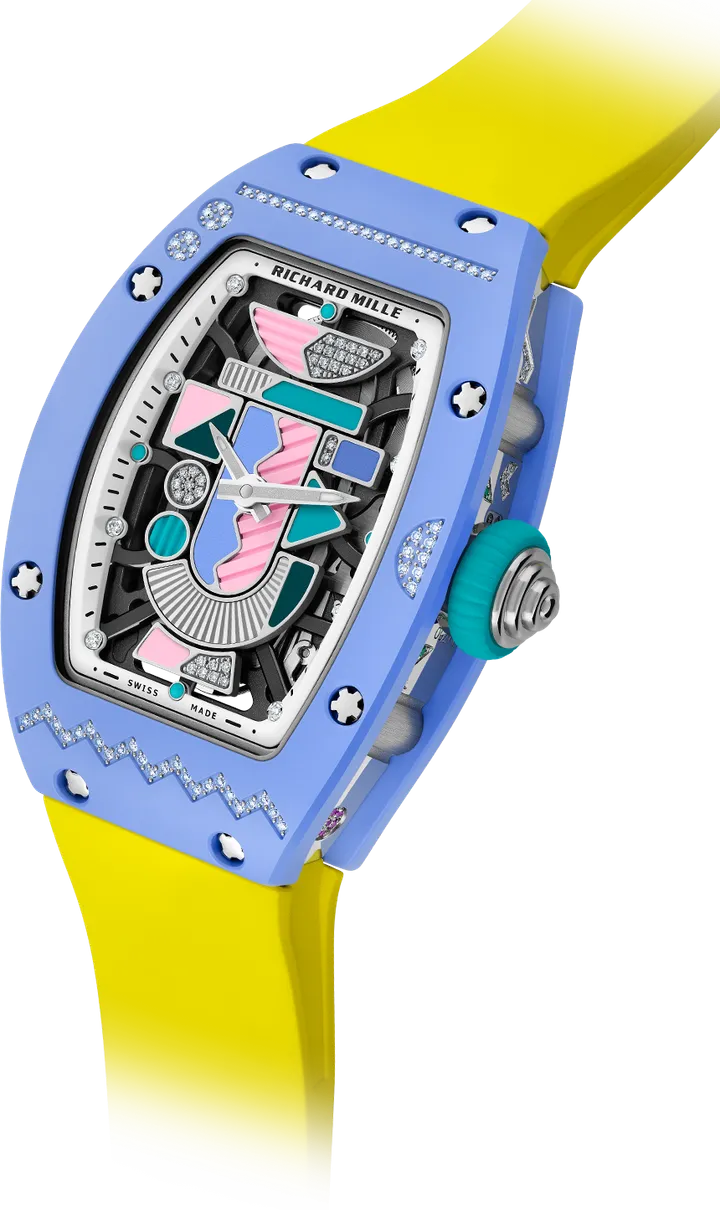 Richard Mille RM 07-01 Coloured Ceramics Automatic Winding coloured ceramics, Titanium case