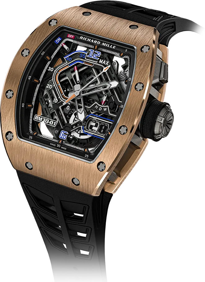 Richard Mille RM 30-01 Automatic Winding with Declutchable Rotor, Carbon TPT case