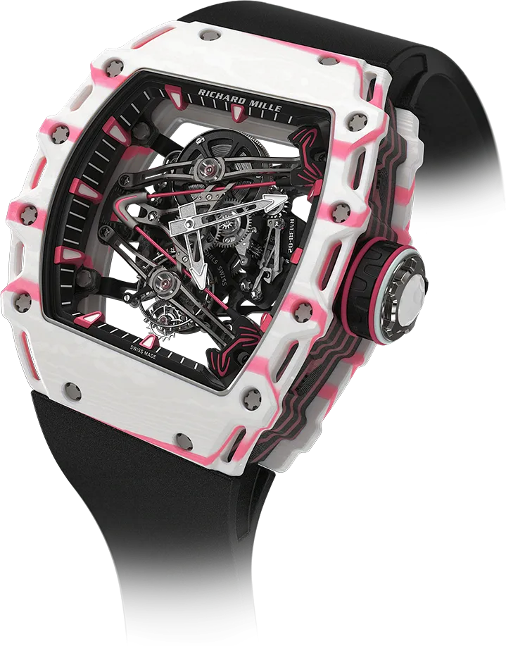 Richard Mille RM 38-02 Manual Winding Tourbillon Bubba Watson, Carbon TPT case