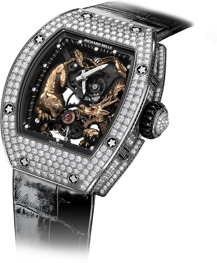 Richard Mille RM 51-01 Tourbillon Michelle Yeoh, White gold case