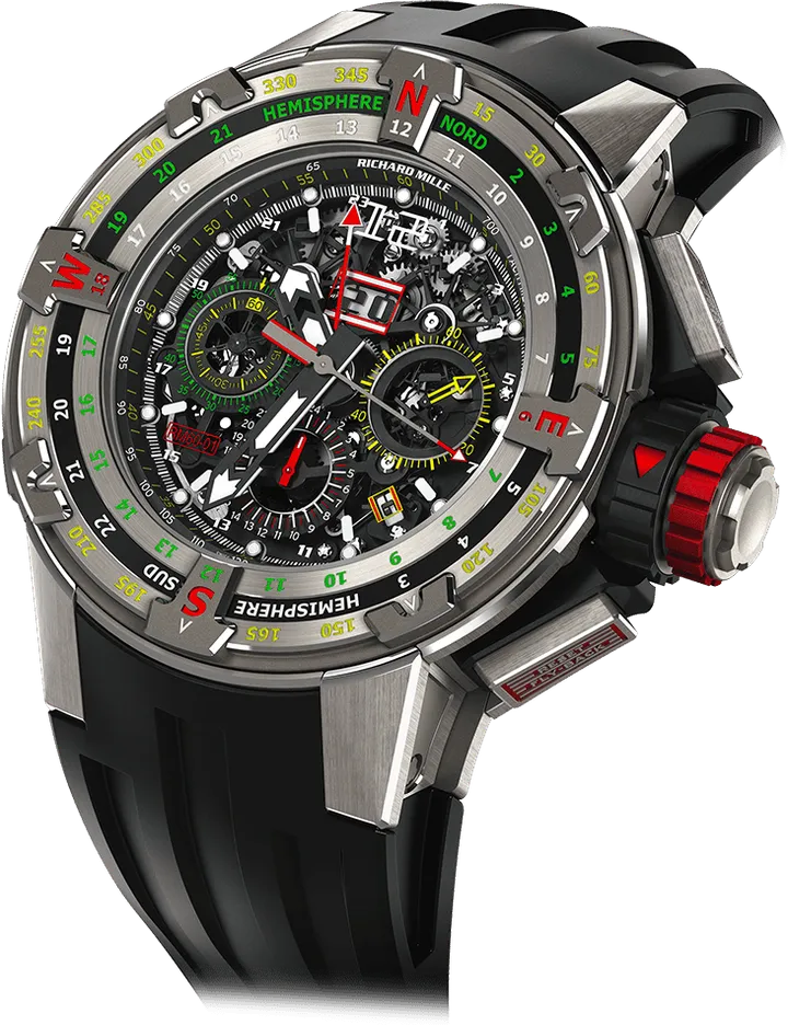 Richard Mille RM 60-01 Automatic Winding Flyback Chronograph Regatta, Titanium case