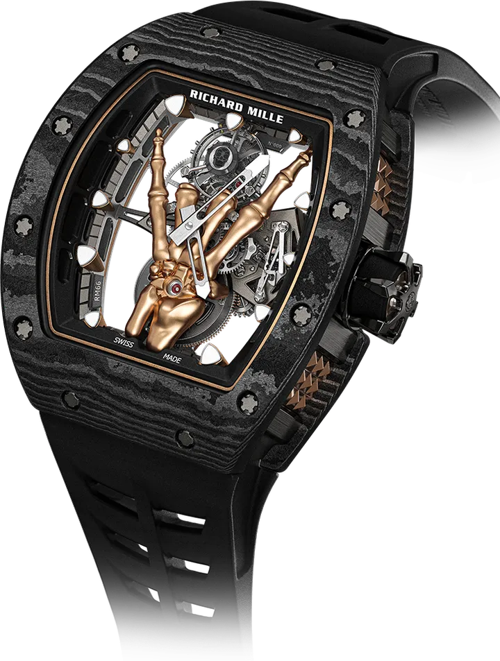 Richard Mille RM 66 Flying Tourbillon, Gold Carbon TPT case