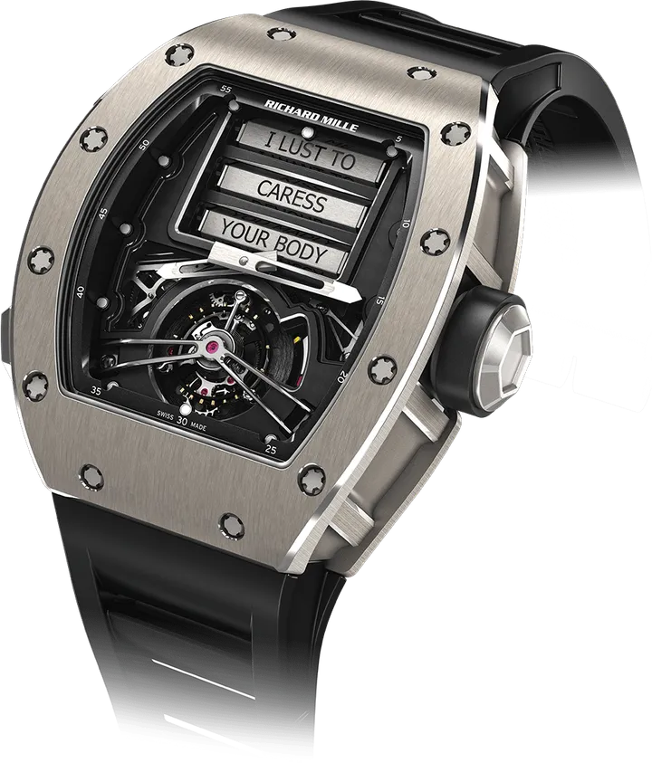 Richard Mille RM 69 Tourbillon Erotic, Titanium case
