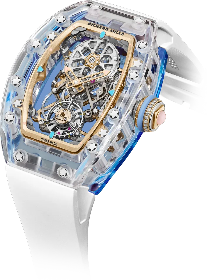 Richard Mille RM 75-01 Manual Winding Flying Tourbillon Sapphire, Titanium case