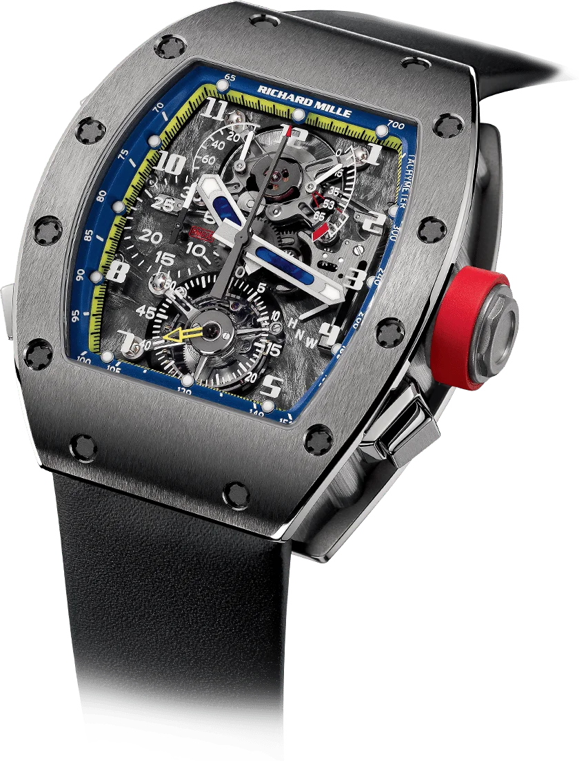 Richard Mille RM 008-V2 Tourbillon Split-Second Chronograph, Titanium case