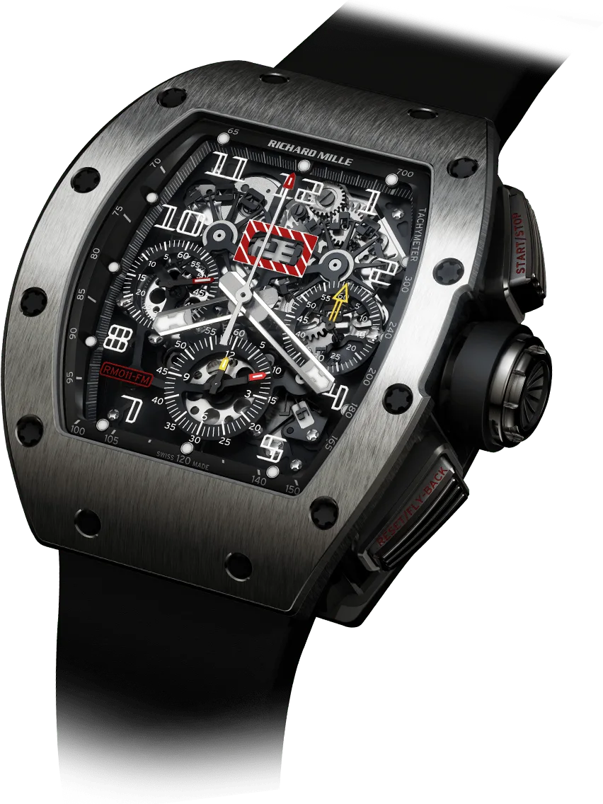 Richard Mille RM 011 Automatic Flyback Chronograph Felipe Massa, Carbon TPT case