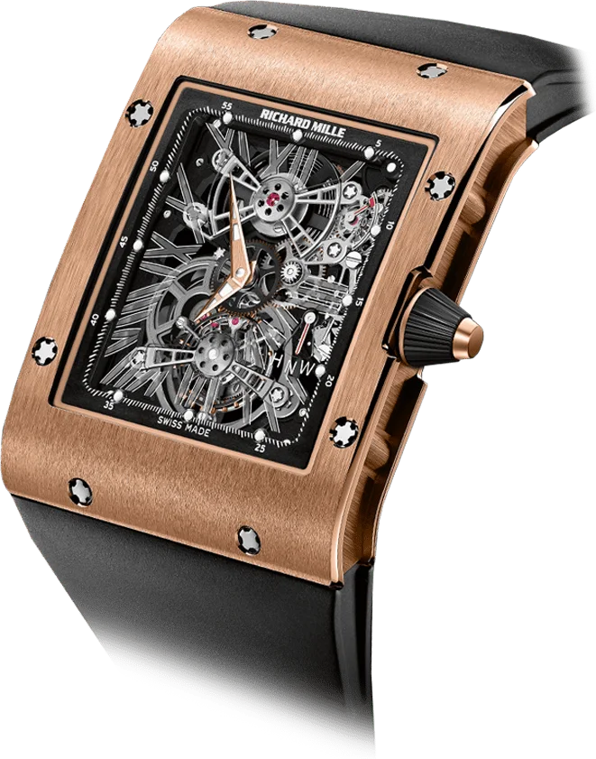 Richard Mille RM 017 Tourbillon Extra Flat, White gold case