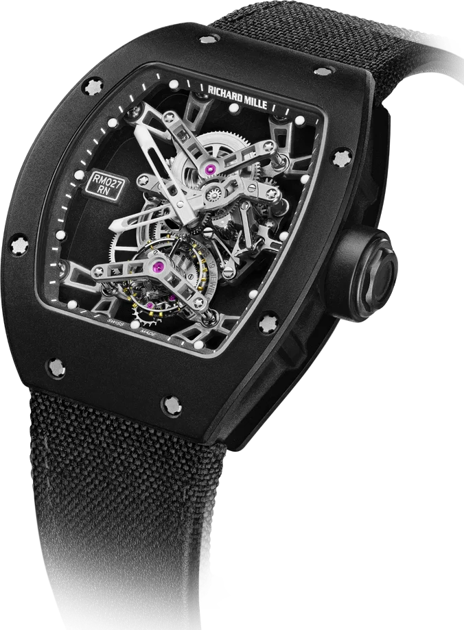 Richard Mille RM 027 Tourbillon Rafael Nadal, Carbon TPT case