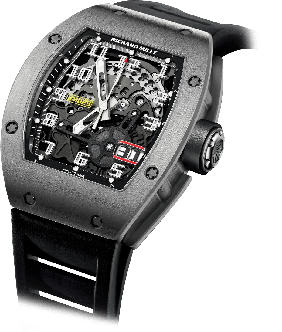 Richard Mille RM 029 Titanium, Quartz TPT case