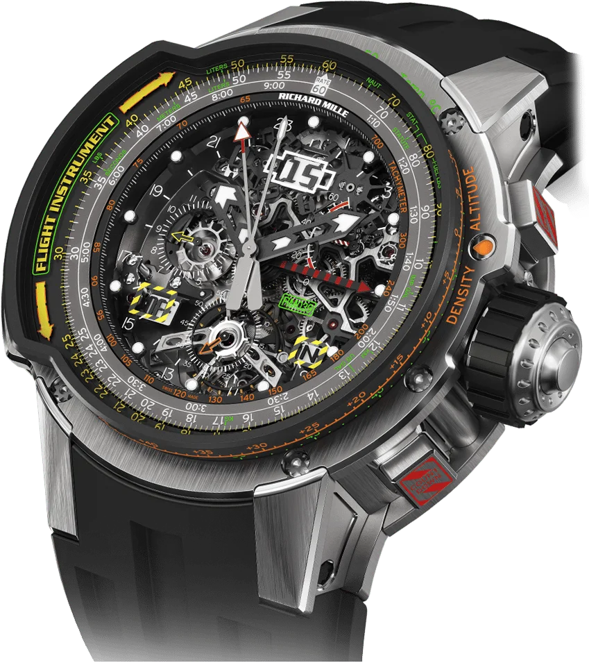 Richard Mille RM 039 Manual Winding Tourbillon Chronograph Aviation, Titanium case