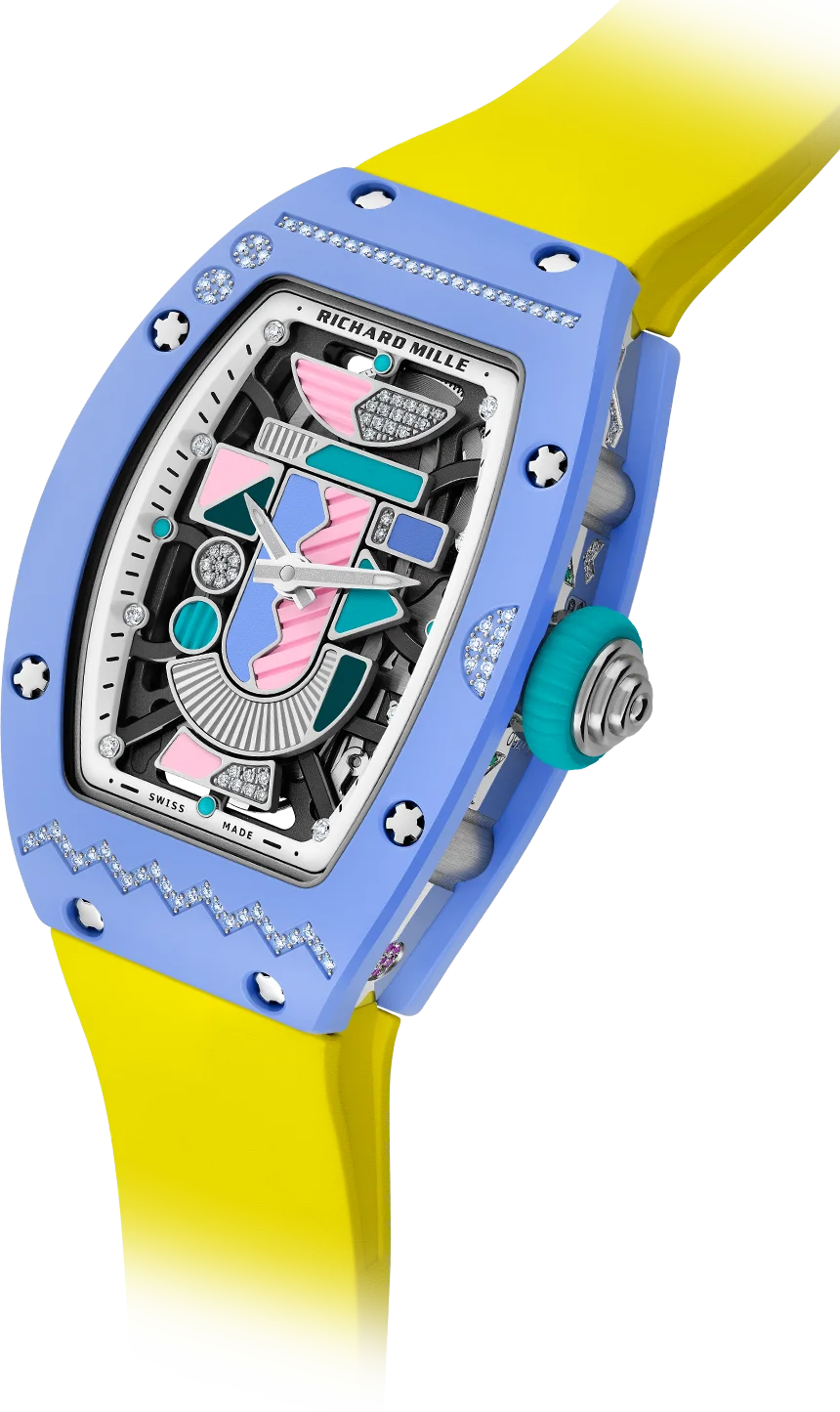 Richard Mille RM 07-01 Coloured Ceramics Powder Blue, Titanium case