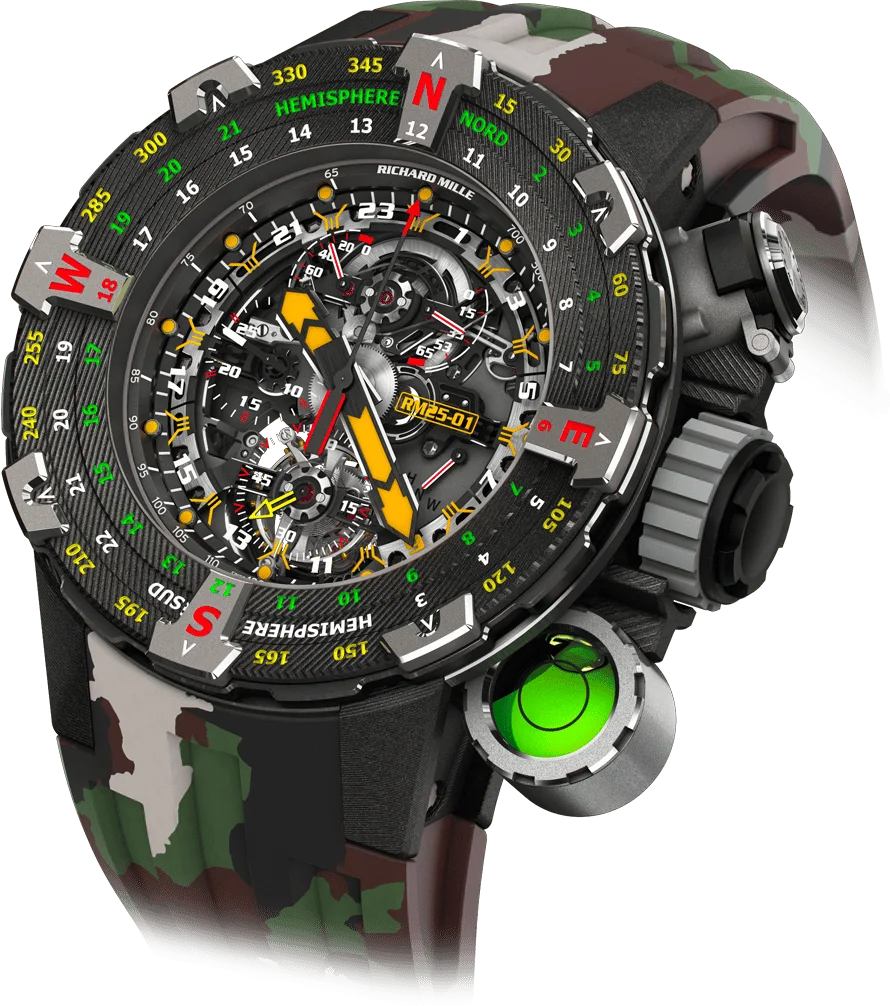 Richard Mille RM 25-01 Manual Winding Tourbillon Chronograph Adventure
