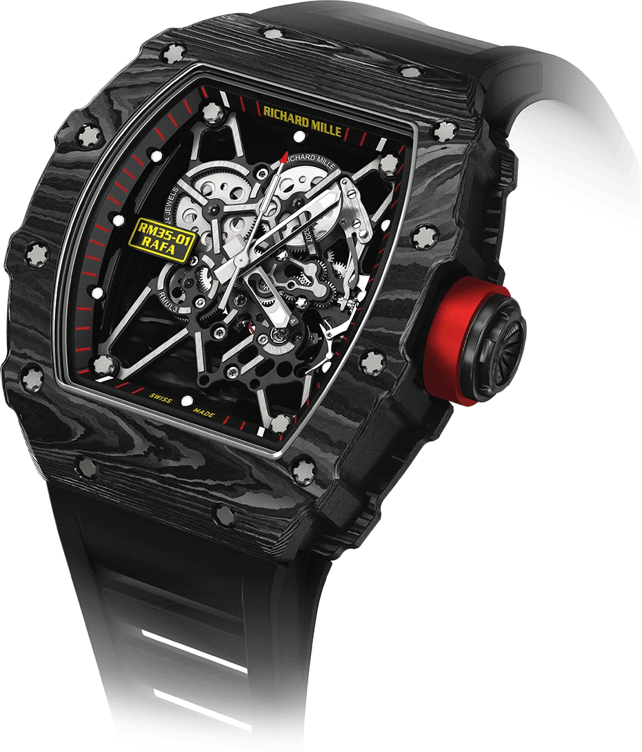 Richard Mille RM 35-01 Rafael Nadal, Carbon TPT case