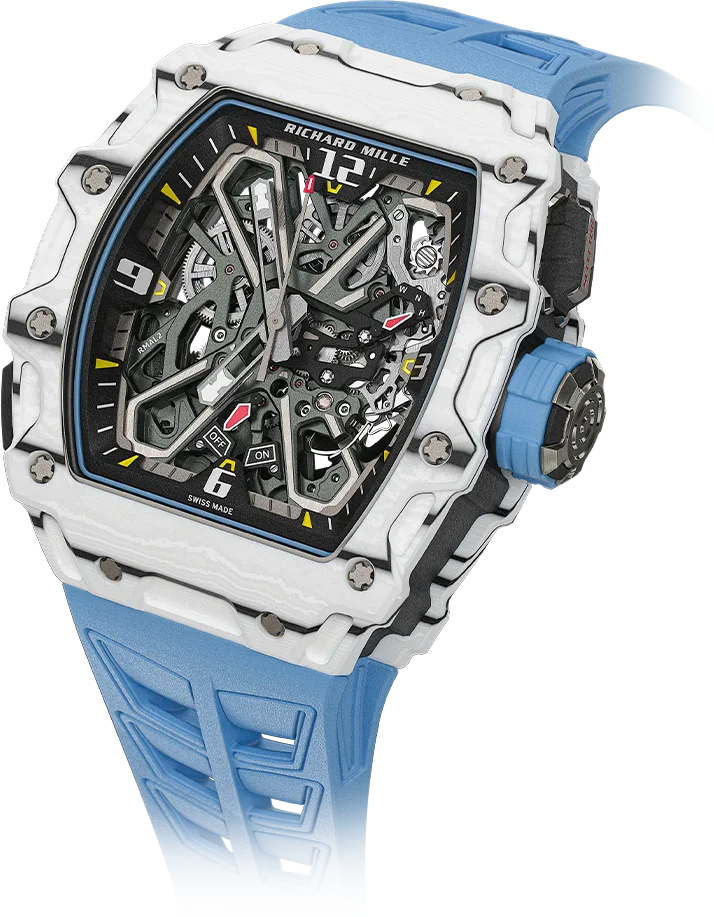 Richard Mille RM 35-03 White, Carbon TPT case