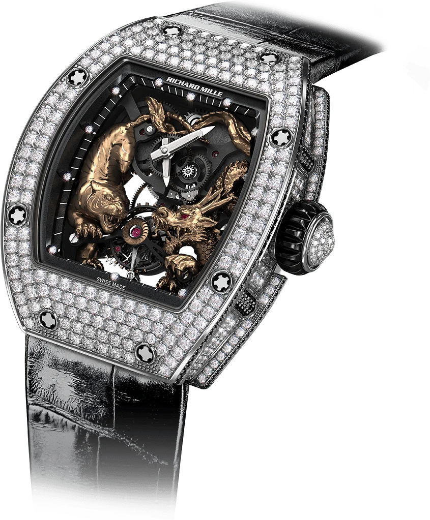 Richard Mille RM 51-01 Tourbillon Michelle Yeoh, White gold case