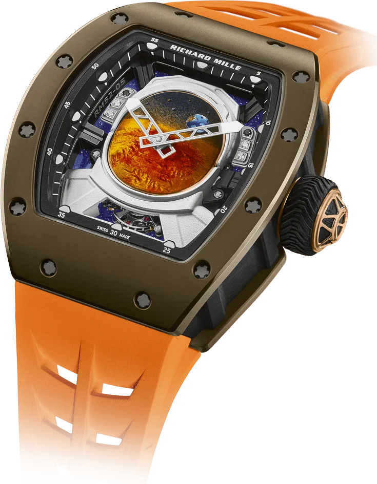 Richard Mille RM 52-05 Manual Winding Tourbillon Pharrell Williams, Carbon TPT case