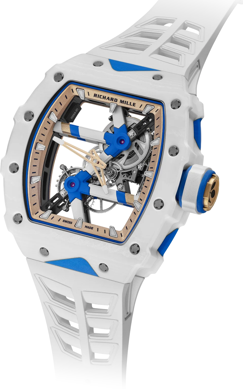 Richard Mille RM 64-01 Manual Winding Tourbillon Colnago, Carbon TPT case