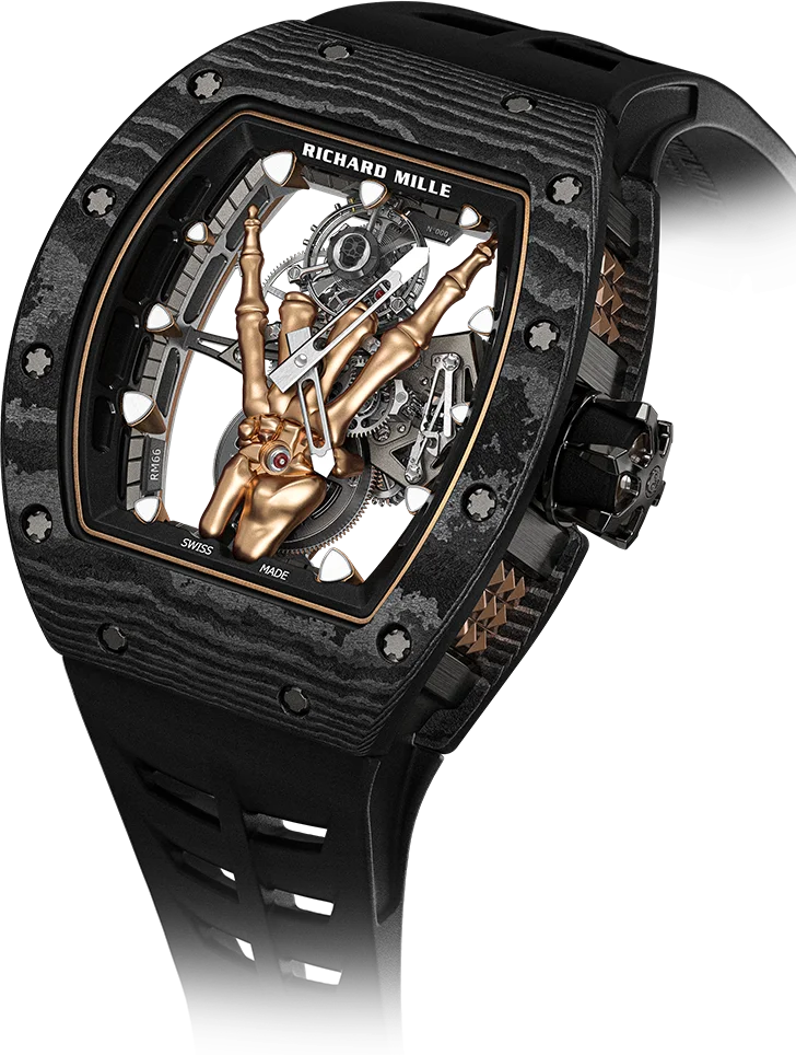 Richard Mille RM 66 Flying Tourbillon, Gold Carbon TPT case