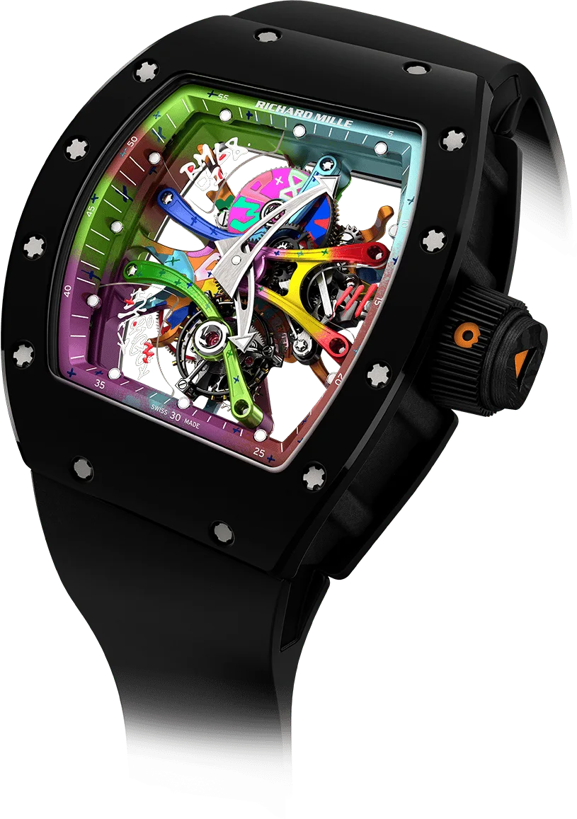 Richard Mille RM 68-01 Tourbillon Cyril Kongo, Ceramic case