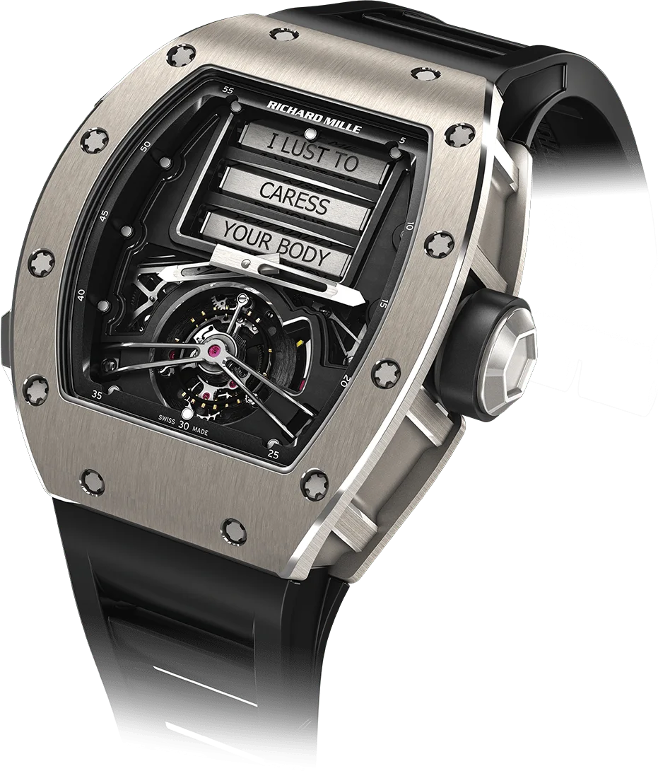 Richard Mille RM 69 Tourbillon Erotic, Titanium case