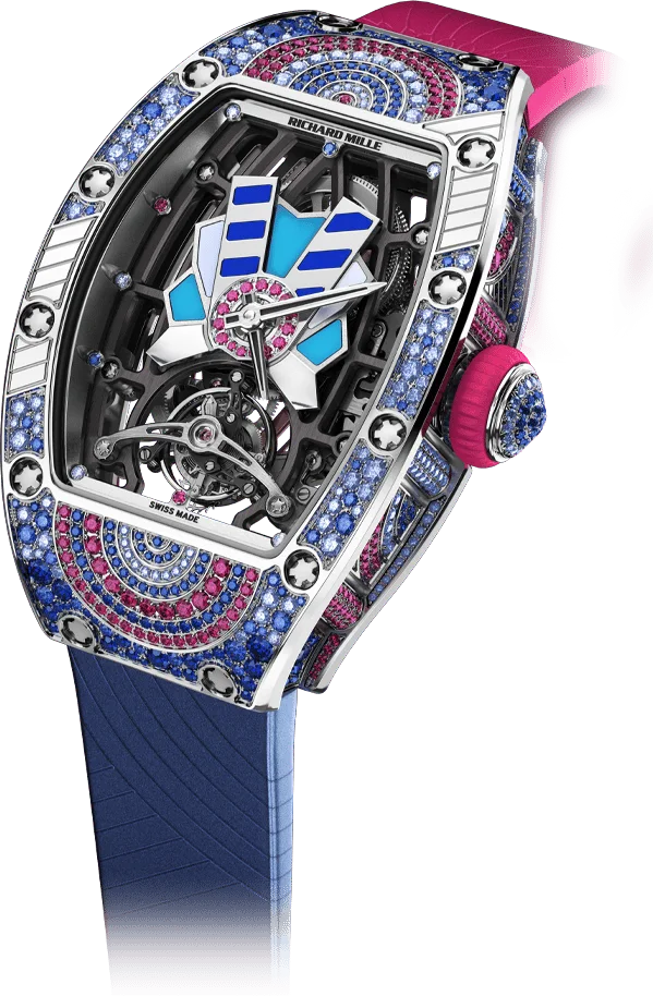 Richard Mille RM 71-02 Automatic Tourbillon Talisman, White gold case