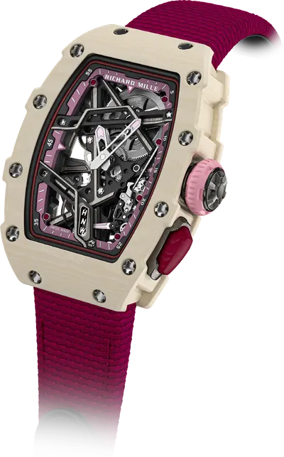 Richard Mille RM 07-04 Creamy White, Carbon TPT case