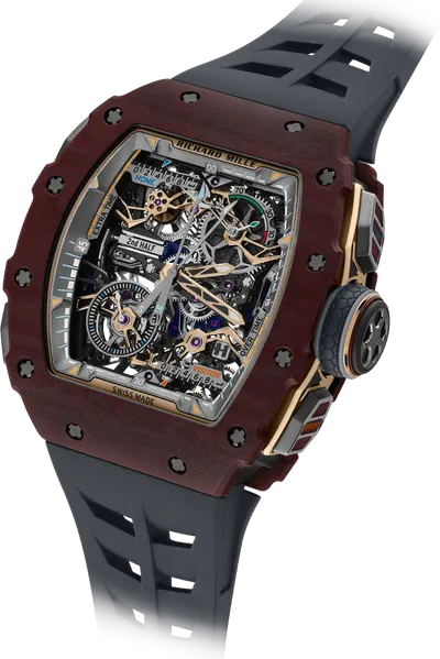 Richard Mille RM 41-01 Red, Carbon TPT case