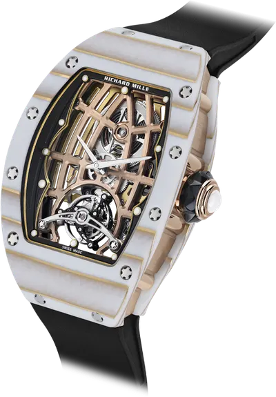 Richard Mille RM 74-02 Gold Quartz TPT, Gold Quartz TPT case