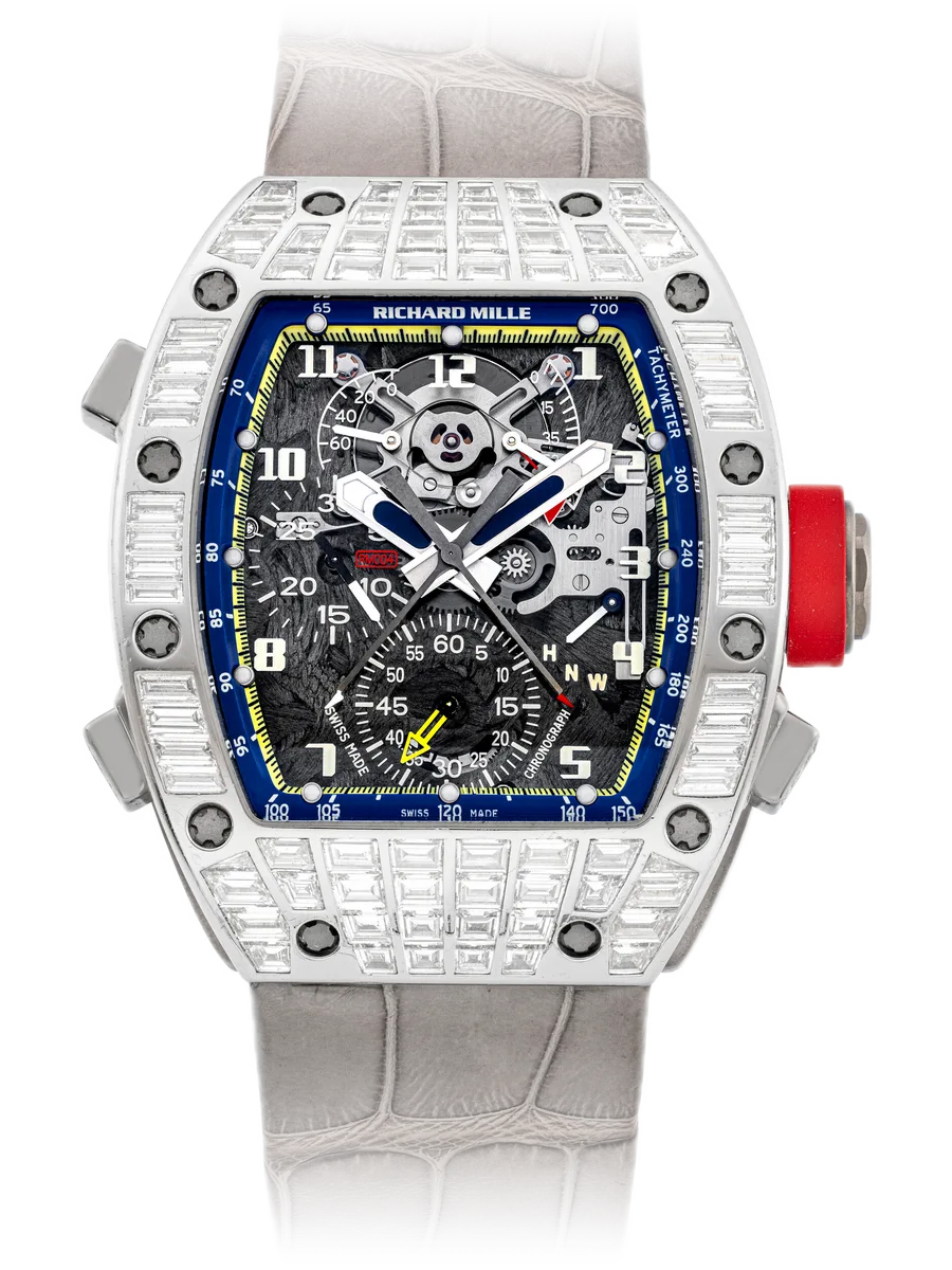Richard Mille RM 004 V2/V3 Felipe Massa baguette diamonds