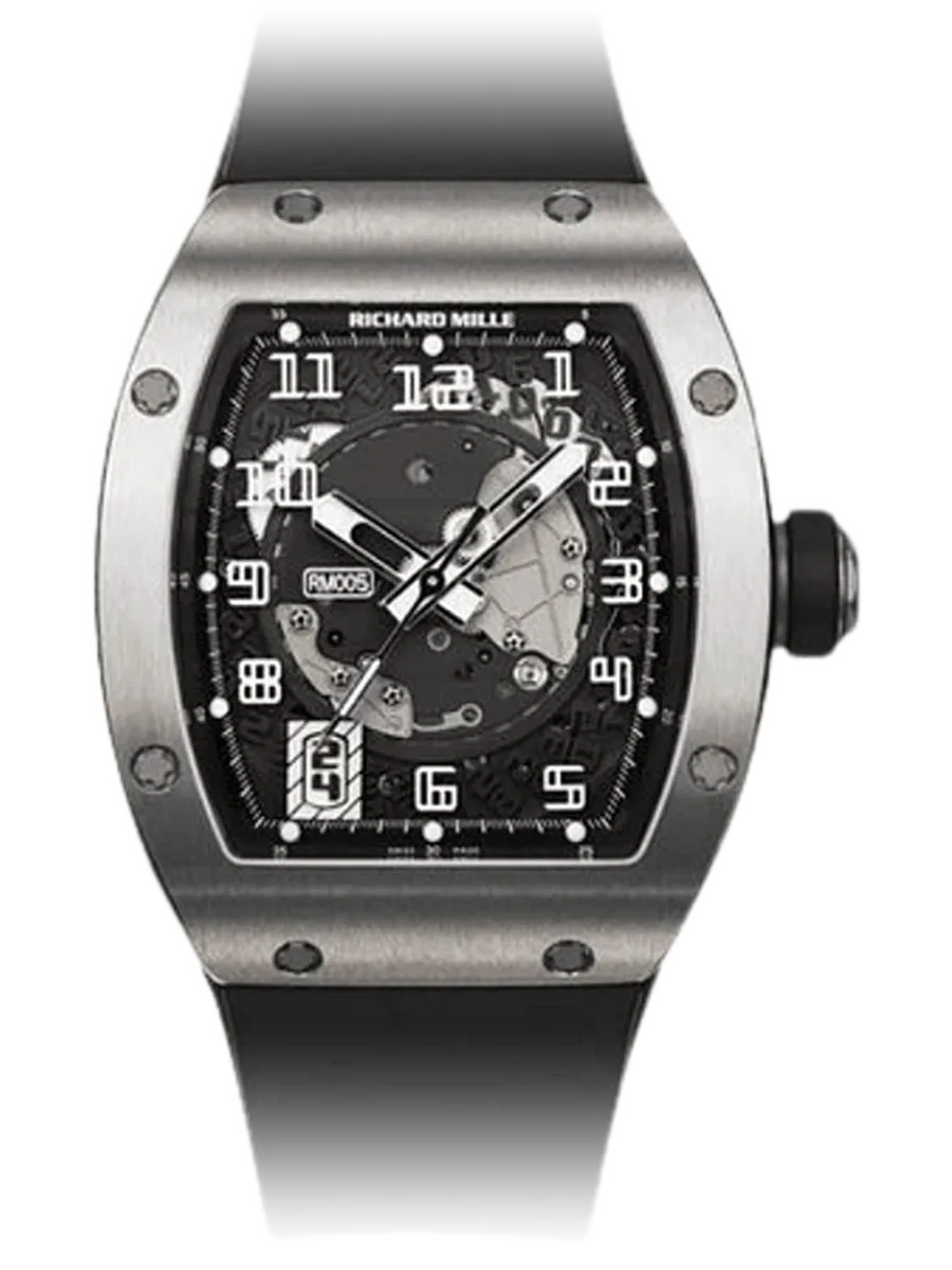 Richard Mille RM 005 Titanium, Titanium case