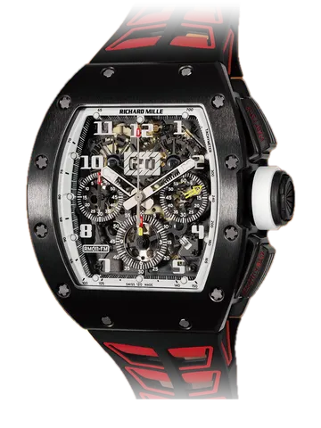 Richard Mille RM 011 Americas White DLC Black, DLC case