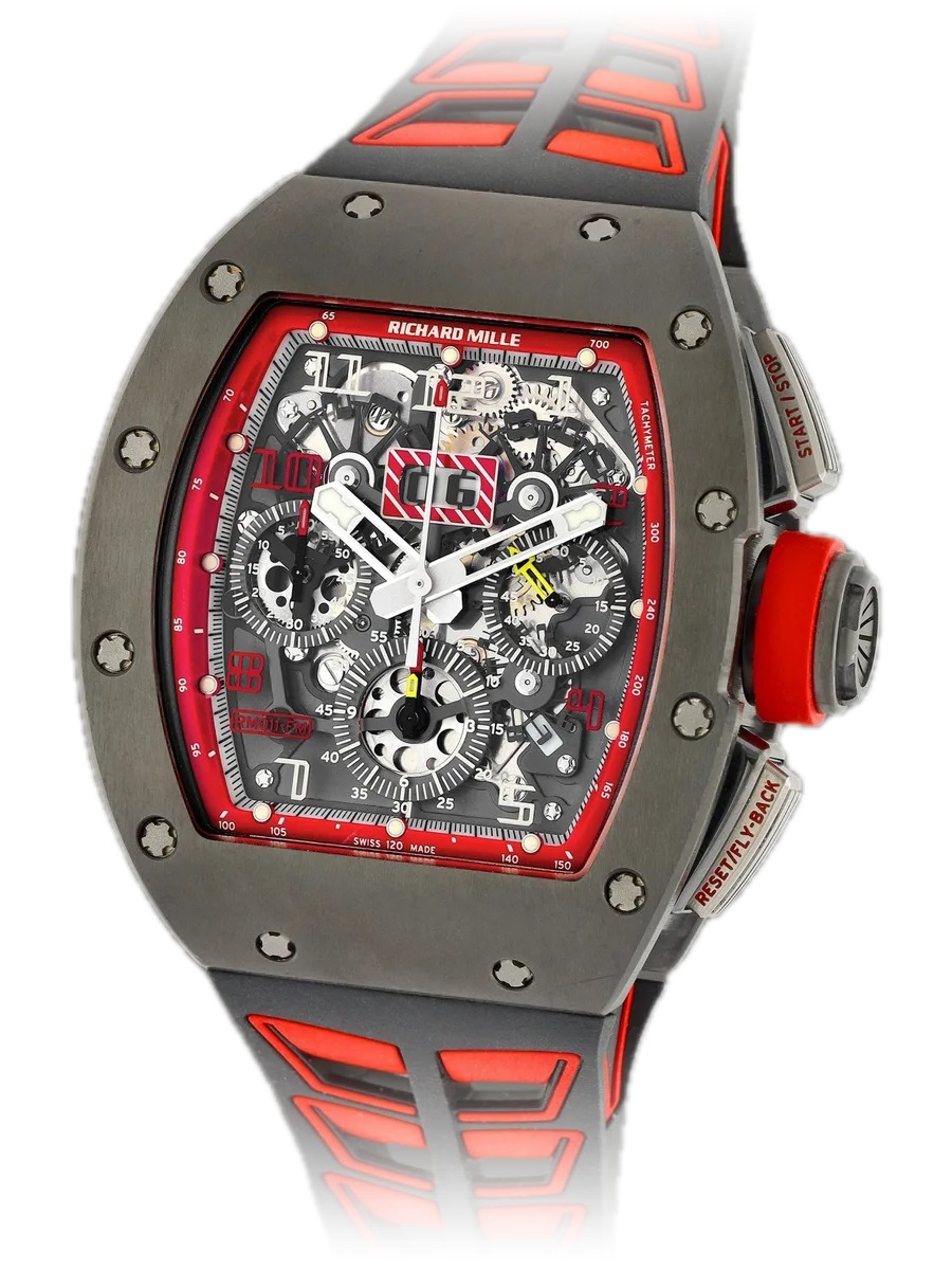 Richard Mille RM 011 Felipe Massa Singapore GP, Carbon TPT case