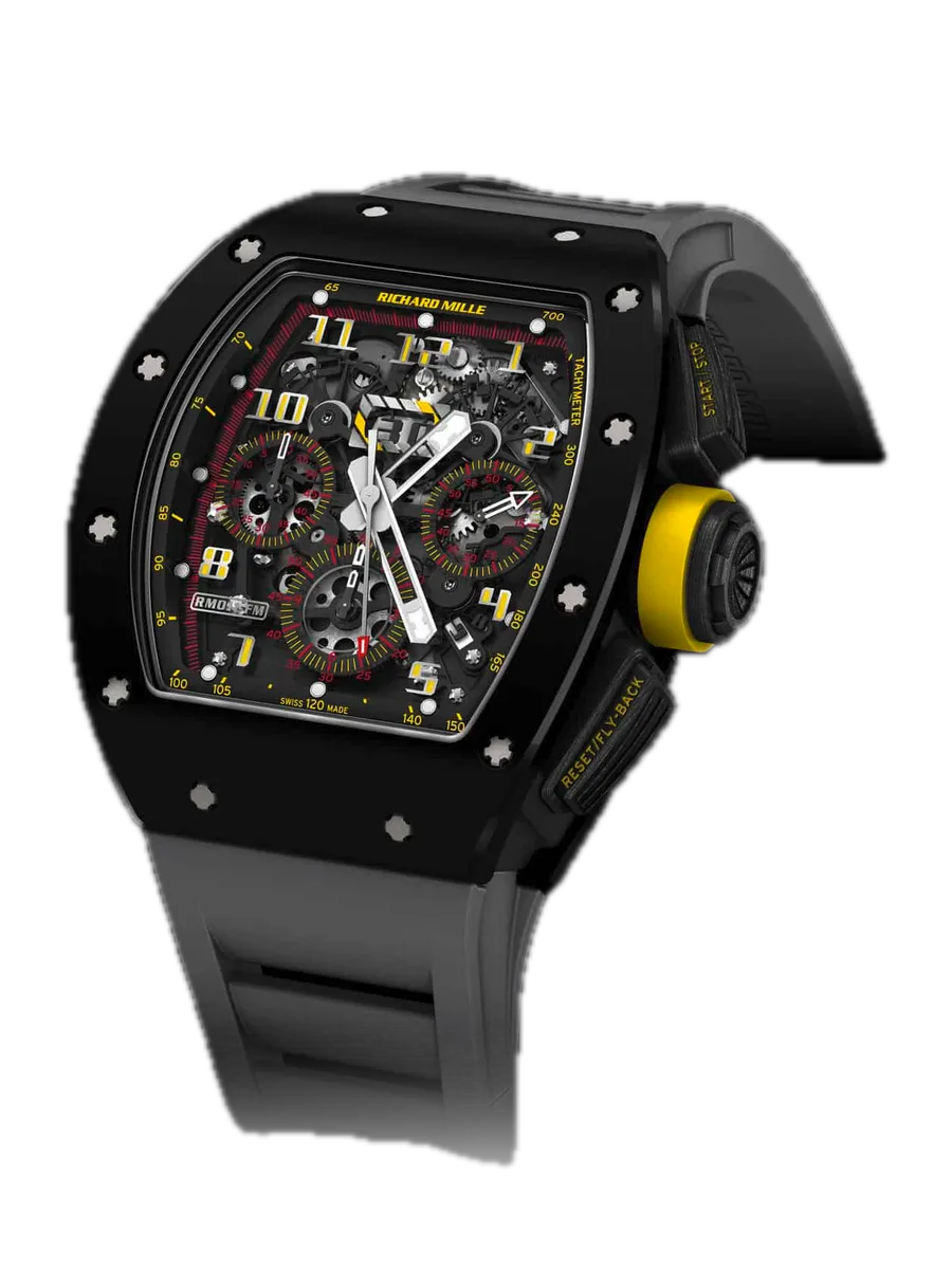 Richard Mille RM 011 Geneva Boutique Opening, Carbon TPT case
