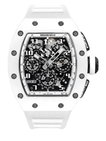 Richard Mille RM 011 White Ghost, Carbon TPT case