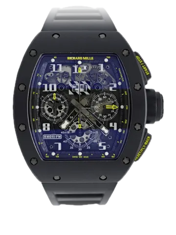 Richard Mille RM 011 Yellow Flash, Carbon TPT case