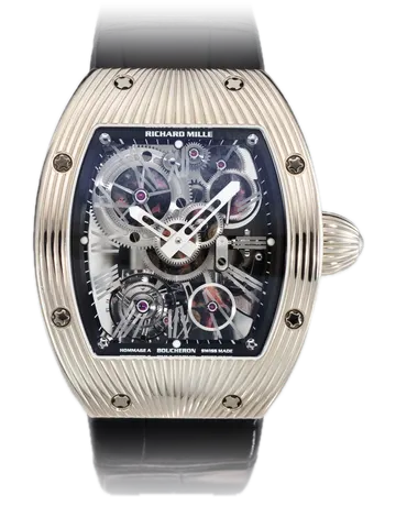 Richard Mille RM 018 Natural minerals wheels, White gold case