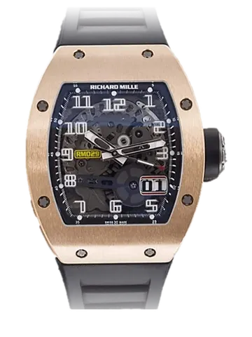 Richard Mille RM 029 Rose gold, Rose gold case
