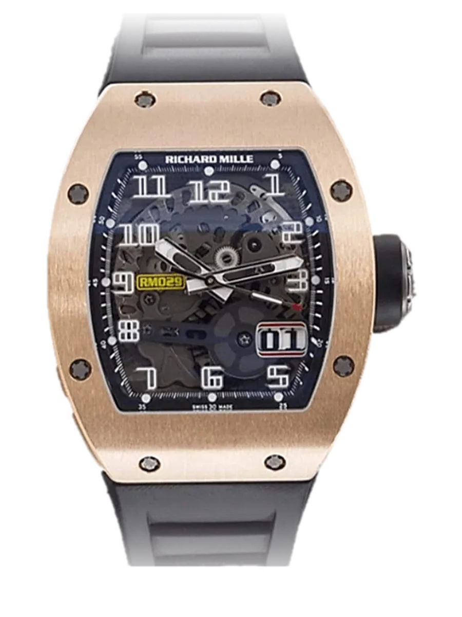 Richard Mille RM 029 Rose gold, Quartz TPT case