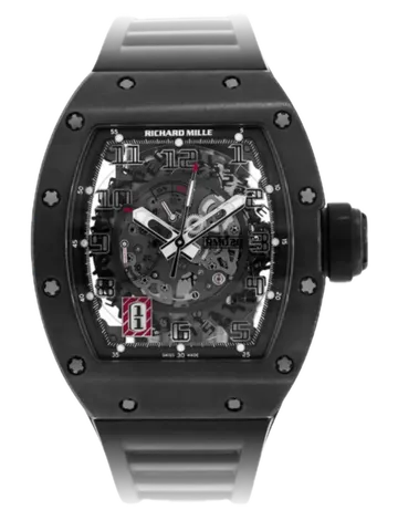 Richard Mille RM 030 Black Out, Black DLC titanium case