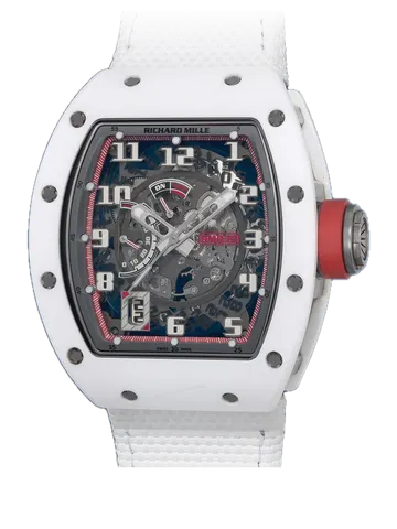 Richard Mille RM 030 Japan Edition, White ATZ ceramic and titanium case