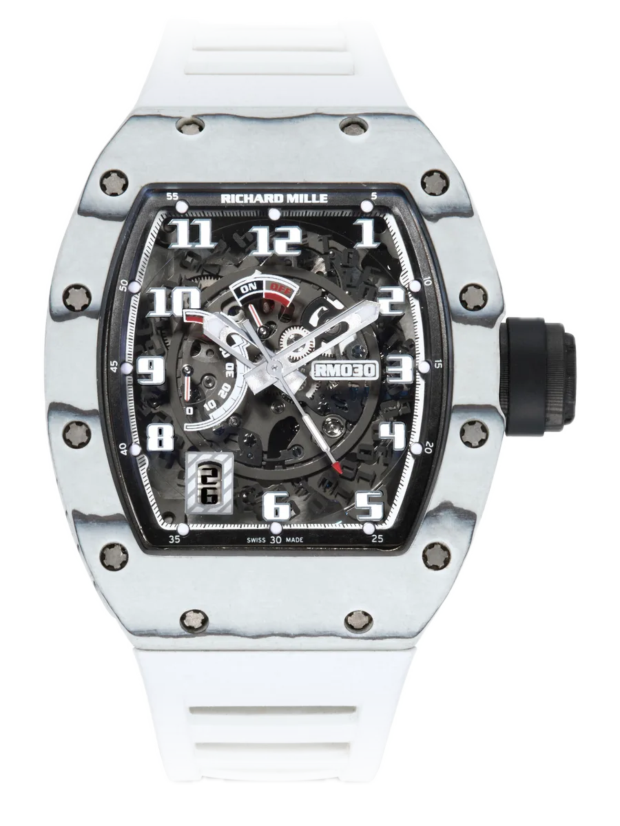 Richard Mille RM 030 Japan Limited Edition (white Quartz TPT), Titanium case