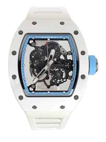 Richard Mille RM 055 Asia Edition, White ceramic case
