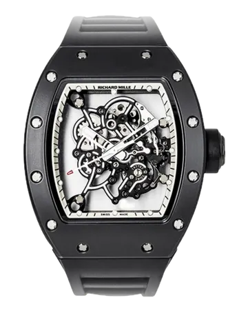 Richard Mille RM 055 White Drive, Carbon TPT case
