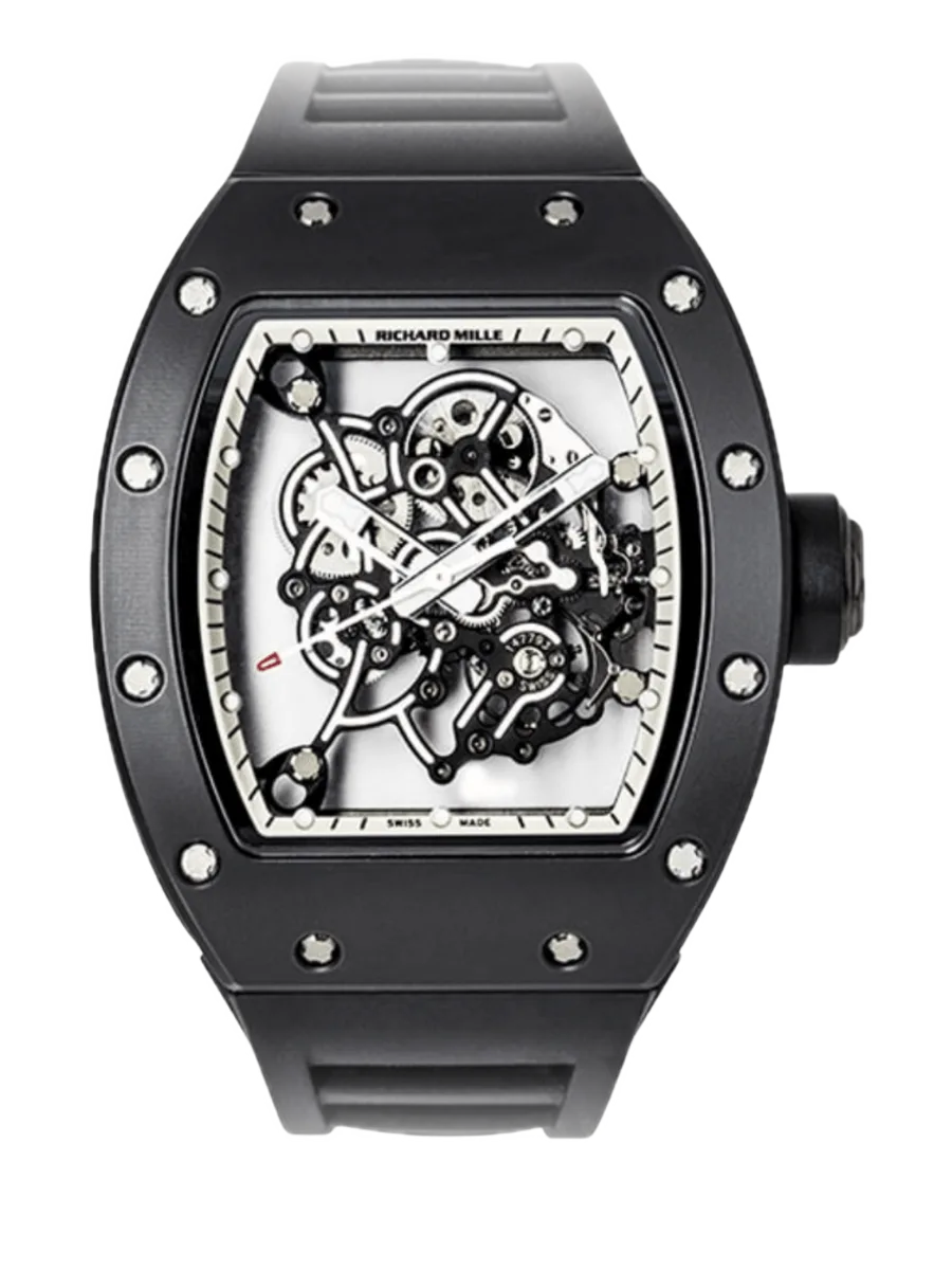 Richard Mille RM 055 White Drive, Carbon TPT case