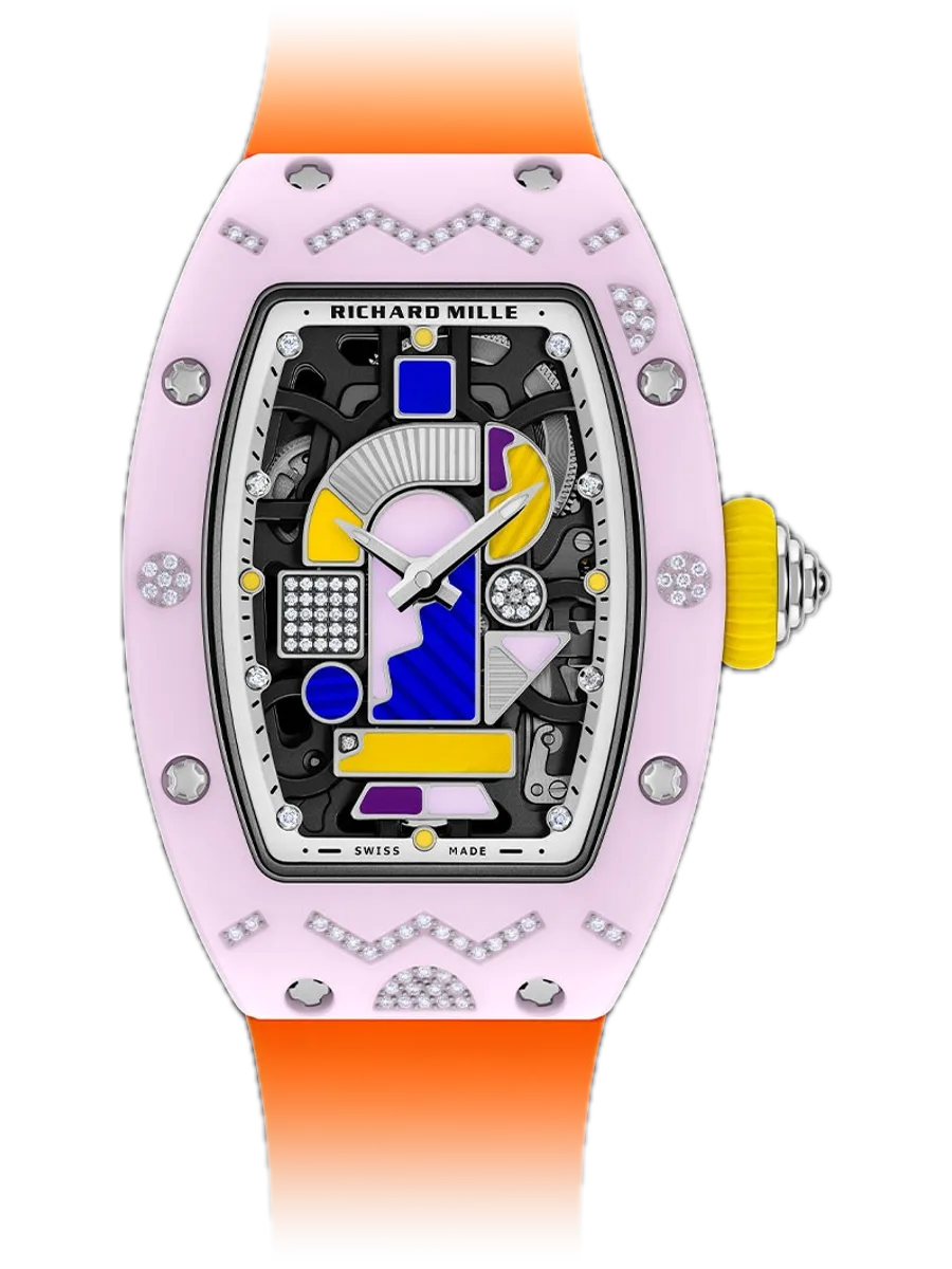Richard Mille RM 07-01 Coloured Ceramics Blush Pink, Titanium case
